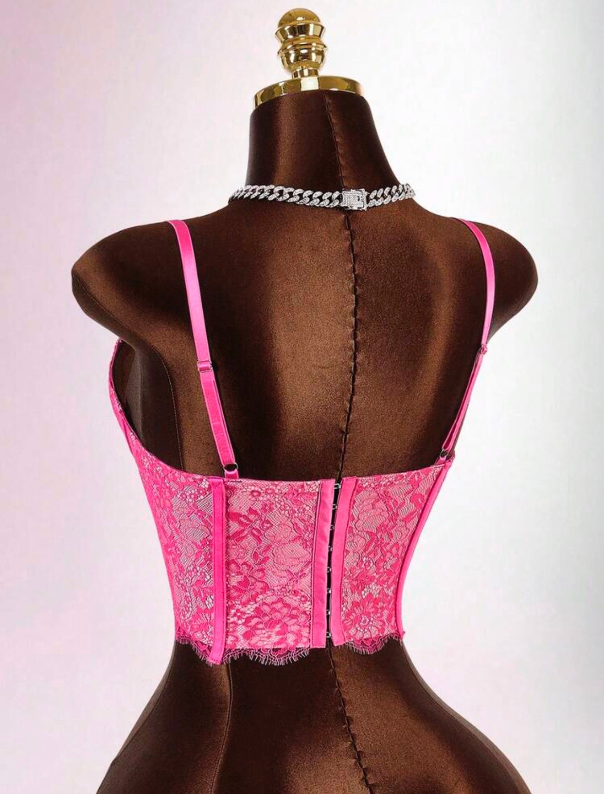 Corset Rosa Encanto - Boutique Joiá Rara