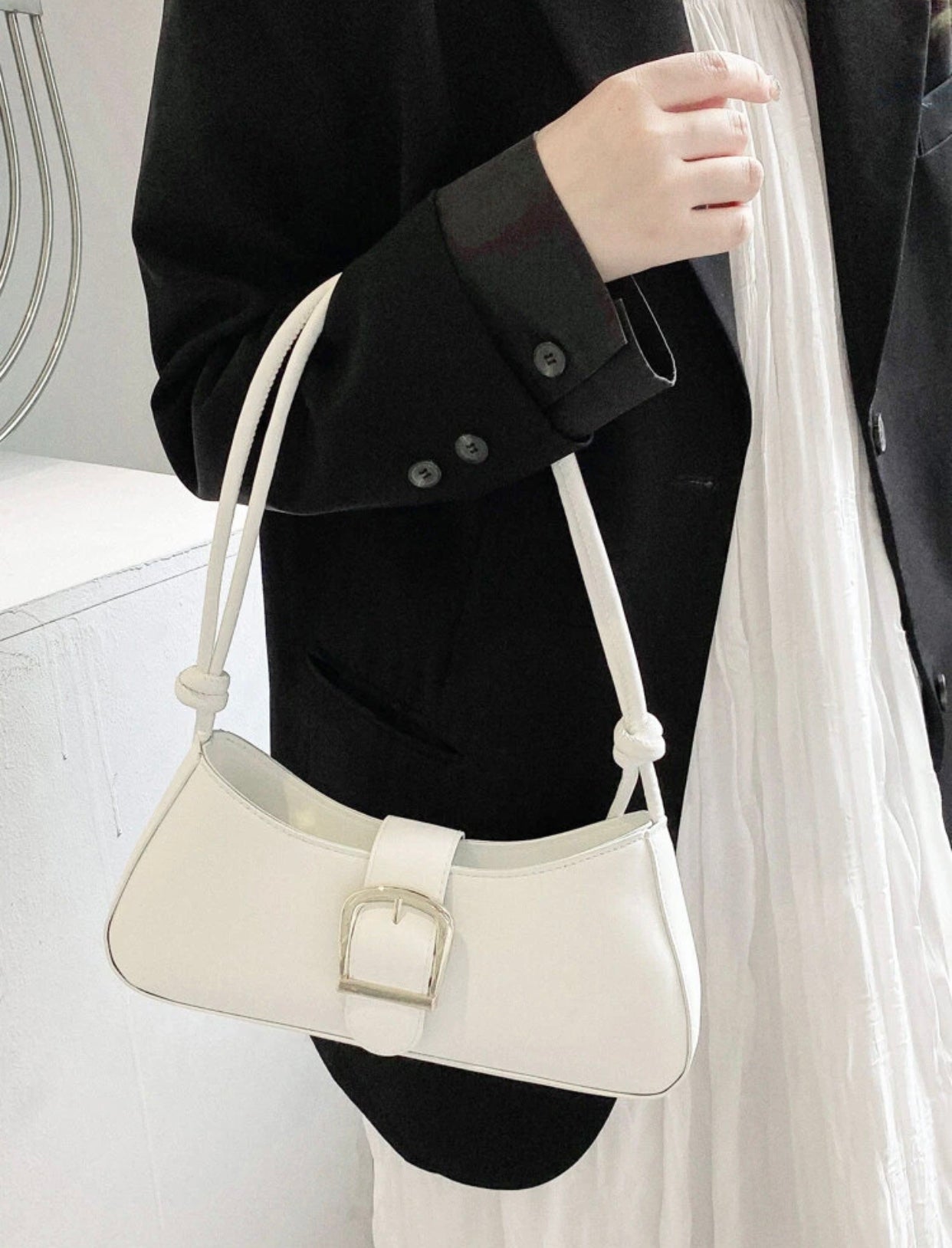 Bolsa White Charm