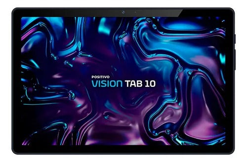 Positivo Vision Tab 10 T3010 4GB RAM 128GB com Capa Teclado Octa-Core 5 13Mp Bateria 6000mAh Tela 10.1“ HD Wifi AC e 4g Full Lamination - Preto