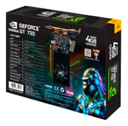 Placa De Video Geforce Nvidia Gt730 4gb Ddr3 128bit Gt 730