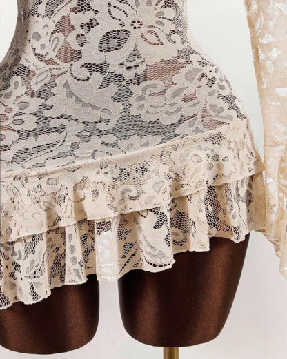 Vestido Encanto Renda Off-White