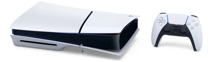 Console Sony Playstation 5 Edição Slim Disk 1tb Branco + Controle Sem Fio Dualsense Ps5 Branco
