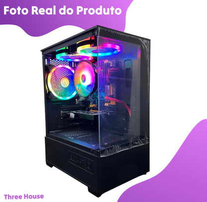Pc Gamer Completo Cpu Intel I7 3.4ghz Ssd480gb 16gb Ram 500w