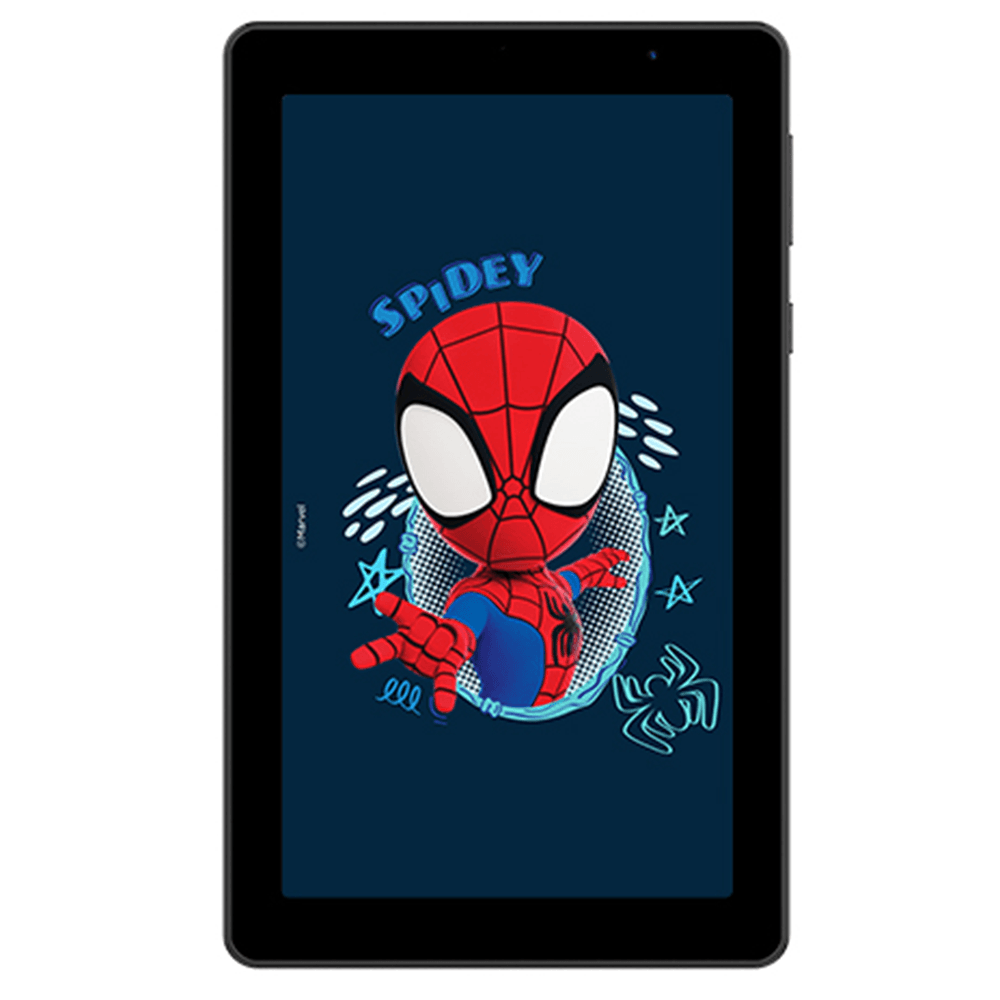 Tablet Positivo Vision Tab 7 Spidey - Octa-Core 3GB RAM 64GB, 7” IPS, Android 14 Go, Wi-fi - Capa e Bolsa - Preto