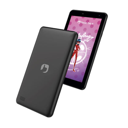 Tablet Positivo Twist Tab Lady Bug + com 2 capas de proteção 2GB 64GB bateria 3100mAh 7" - Preto