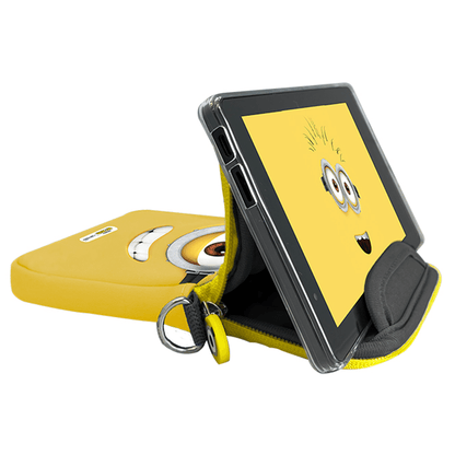 Tablet Positivo Vision Tab 7 Minions - Octa-Core 3GB RAM 64GB, 7” IPS, Android 14 Go, Wi-fi - Capa e Bolsa - Preto