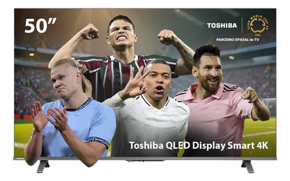 Smart Tv Qled 50 4k Toshiba 50c450ns Google Tv - Tb034m