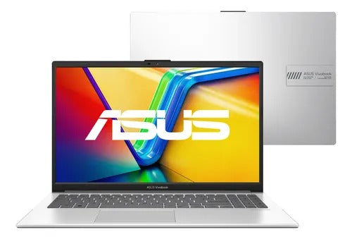 Notebook Asus Vivobook Go 15 E1504ga Intel Core I3 N305 4gb Ram 128gb Ssd Windows 11 Tela 15,6 Fhd Silver - Nj440w