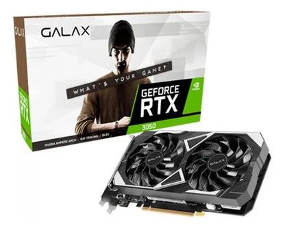 Placa De Vídeo Galax Geforce Rtx 3050 1-click Oc Ex 2x V2 6g