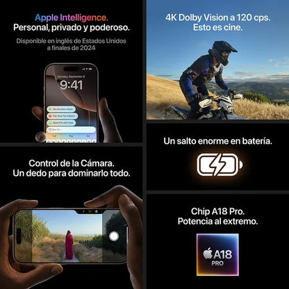 Apple iPhone 16 Pro (1 TB) - Titânio-deserto