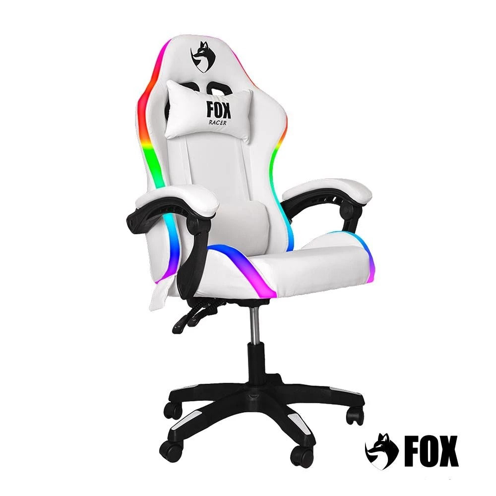 Cadeira Gamer Fox Racer Nordic Branca B98