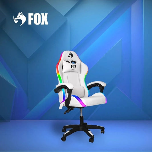 Cadeira Gamer Fox Racer Nordic Branca B98