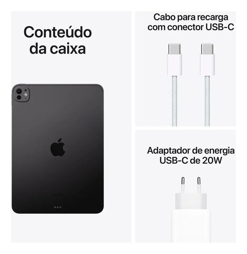 Apple iPad Pro 11 Wi-Fi 1TB Armazenamento - Preto-espacial